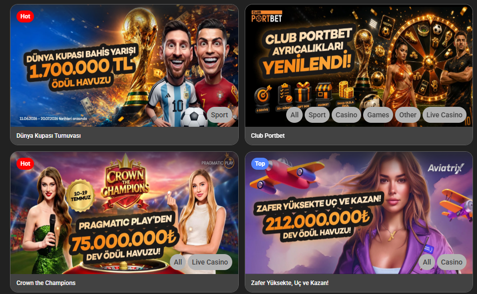 Portbet - Portbet Giriş 3 Portbet Bonus